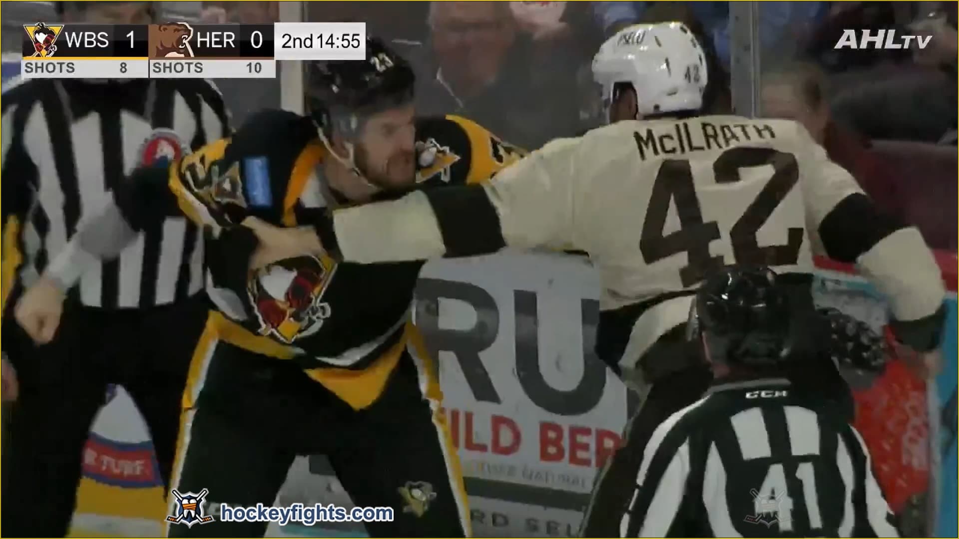 J. Devane (WBS) vs. D. McIlrath (HER)