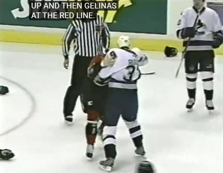 J. Ruutu (VAN) vs. M. Gelinas (CAL)