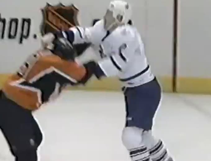 W. Belak (TOR) vs. E. Godard (NYI)