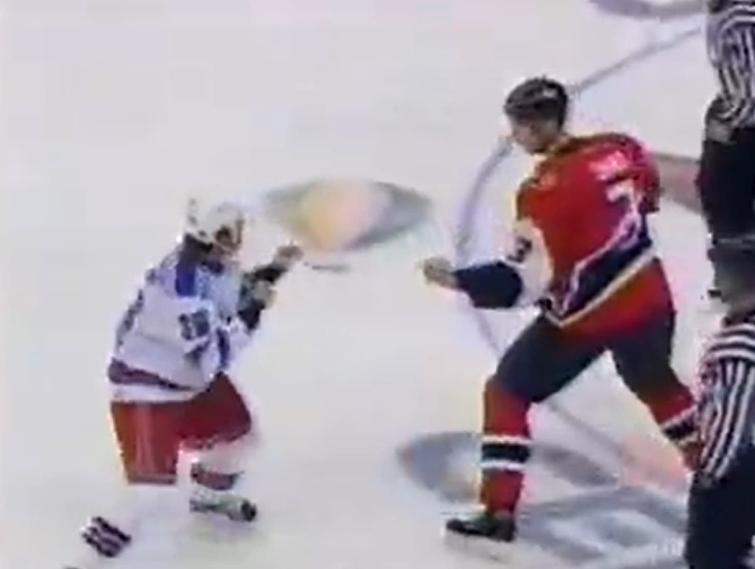 M. Barnaby (NYR) vs. Z. Chara (OTT)