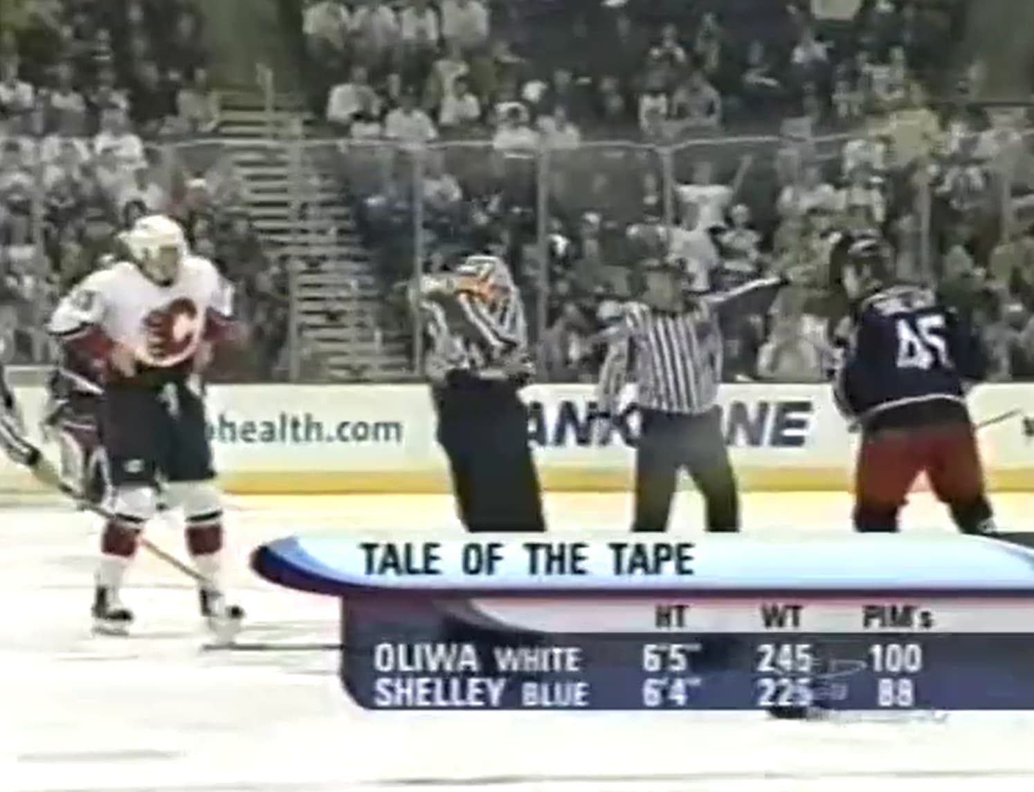 K. Oliwa (CAL) vs. J. Shelley (CBJ)