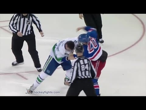 A. Burrows (VAN) vs. C. Kreider (NYR)