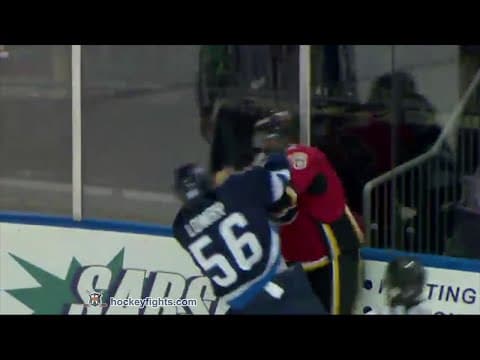 B. Van,Brabant (CGY) vs. A. Lowry (WPG)