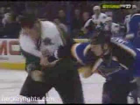 E. Lindros (DAL) vs. B. Jackman (STL)