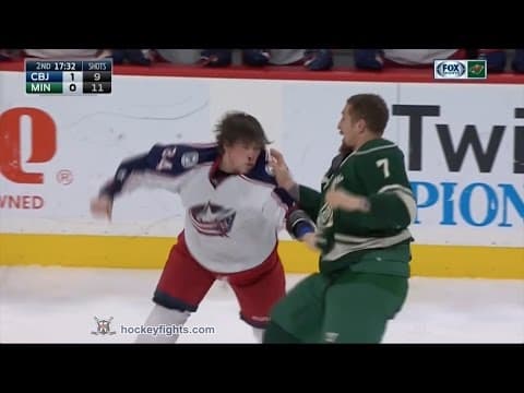 M. Calvert (CBJ) vs. M. Dumba (MIN)