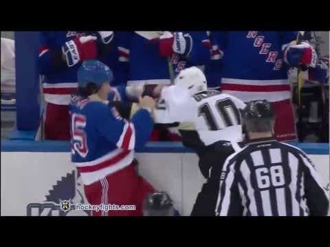 T. Glass (PIT) vs. A. Asham (NYR)