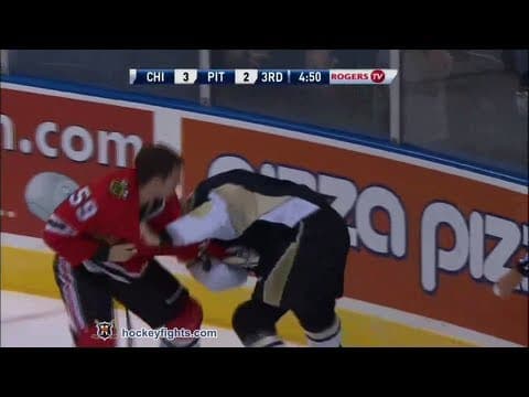 B. Shea (CHI) vs. P. Samuelsson (PIT)