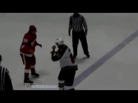 C. Sandlak (MIN) vs. T. Bertuzzi (DET)