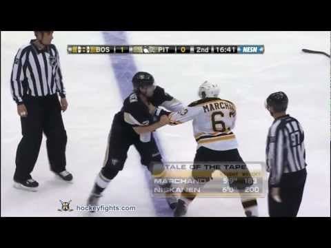 B. Marchand (BOS) vs. M. Niskanen (PIT)