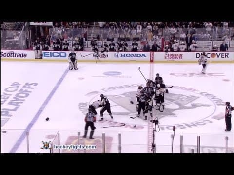 P. Bergeron (BOS) vs. E. Malkin (PIT)