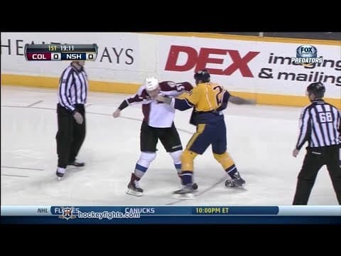 C. McLeod (COL) vs. E. Nystrom (NSH)