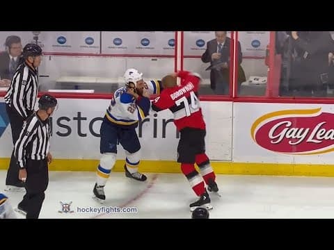 C. Thorburn (STL) vs. M. Borowiecki (OTT)