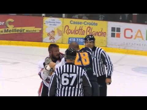 Jon Mirasty vs. Jeremy Yablonski, December 19, 2008 - Syracuse Crunch ...