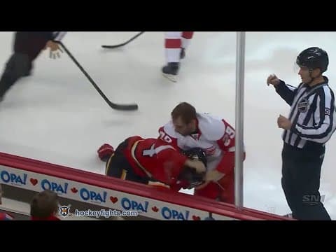 L. Ferraro (DET) vs. J. Hudler (CAL)