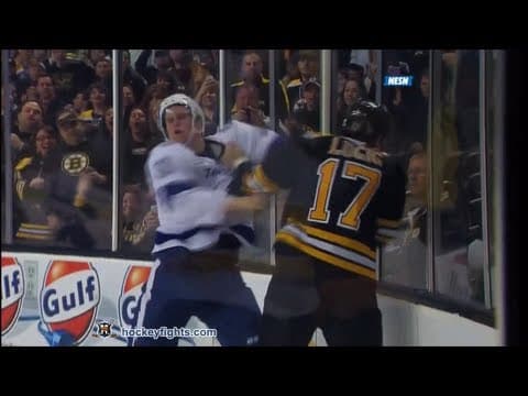 K. Aulie (TBL) vs. M. Lucic (BOS)