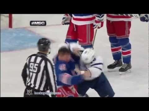 M. Brown (TOR) vs. K. Newbury (NYR)