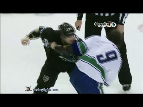 Zack Kassian had only two words for Arber Xhekaj after getting destroyed in  rookie's first fight