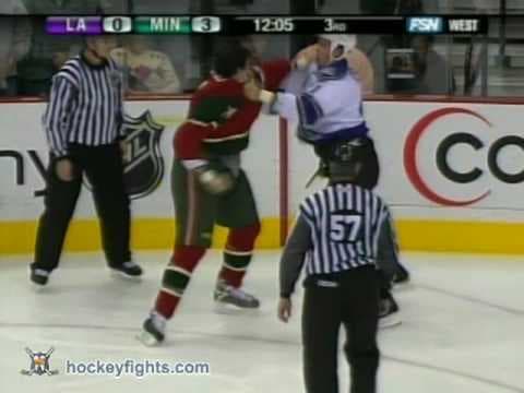 R. Ivanans (LAK) vs. D. Boogaard (MIN)