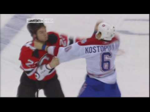 T. Kostopoulos (MON) vs. D. Clarkson (NJD)