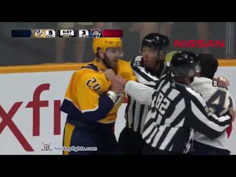 J. Lowry (FLA) vs. J. Tinordi (NSH)