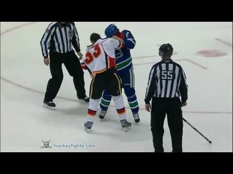 B. Prust (CAL) vs. R. Rypien (VAN)