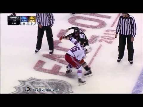 D. Dorsett (NYR) vs. B. Allen (ANA)