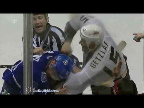 R. Getzlaf (ANA) vs. A. Burrows (VAN)