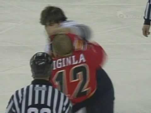 R. Kesler (VAN) vs. J. Iginla (CAL)