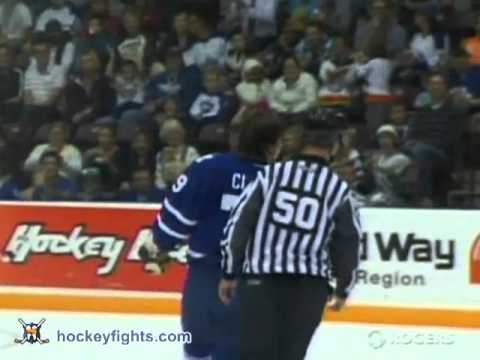 G. Clarke (TOR) vs. C. Cowick (OTT)