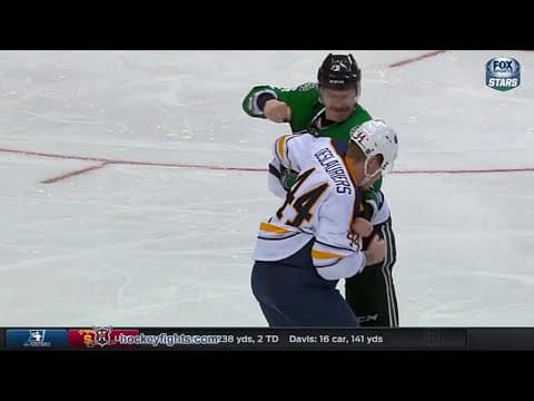 N. Deslauriers (BUF) vs. J. Oleksiak (DAL)