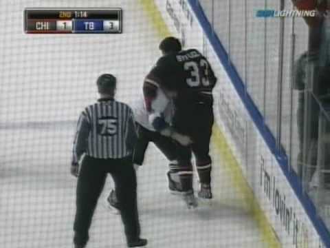 D. Byfuglien (CHI) vs. S. Downie (TBL)