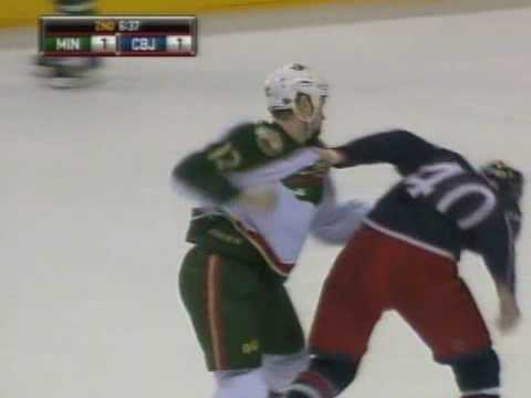 C. Weller (MIN) vs. J. Boll (CBJ)