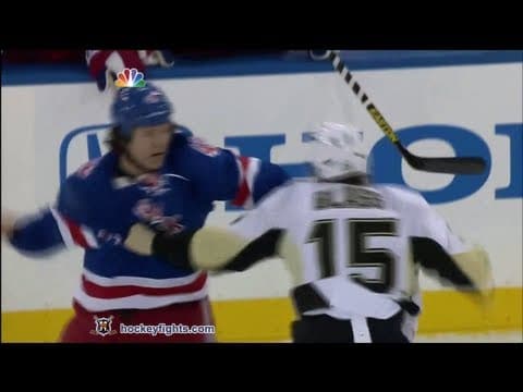 T. Glass (PIT) vs. A. Asham (NYR)
