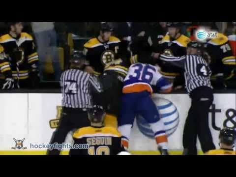 T. Hamonic (NYI) vs. L. MacDermid (BOS)