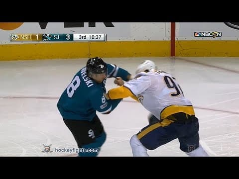 R. Johansen (NSH) vs. J. Pavelski (SJS)