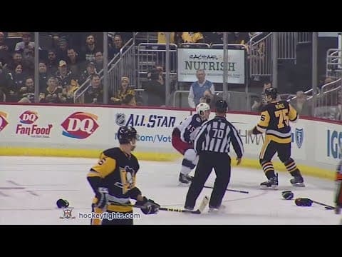 L. Sedlak (CBJ) vs. R. Reaves (PIT)