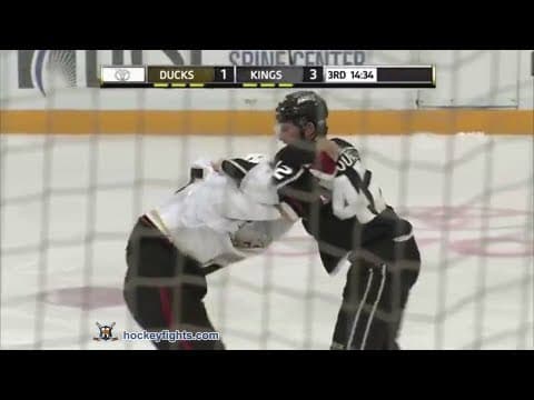 R. Horvat (ANA) vs. S. Sabourin (LAK)
