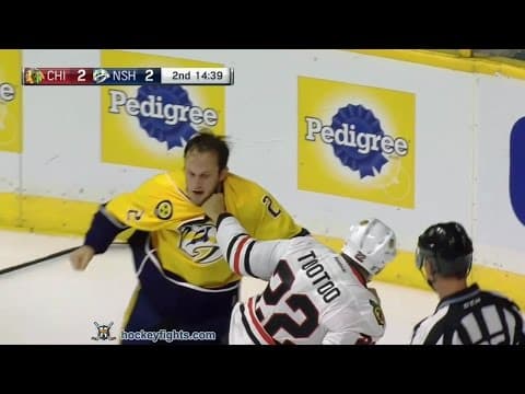 J. Tootoo (CHI) vs. A. Bitetto (NSH)