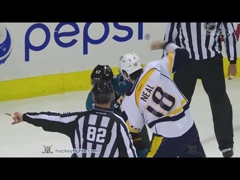 J. Neal (NSH) vs. T. Wingels (SJS)