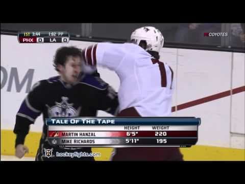 M. Hanzal (ARI) vs. M. Richards (LAK)