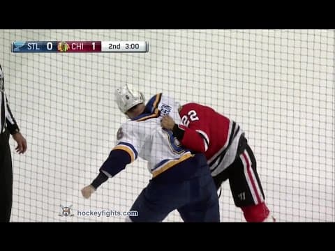 J. Edmundson (STL) vs. J. Tootoo (CHI)