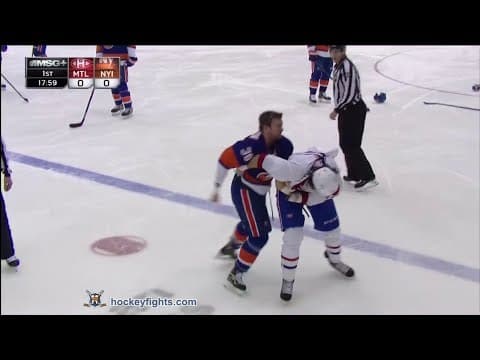 G. Parros (MON) vs. E. Boulton (NYI)