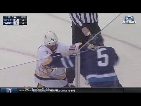 C. Bass (NSH) vs. M. Stuart (WPG)