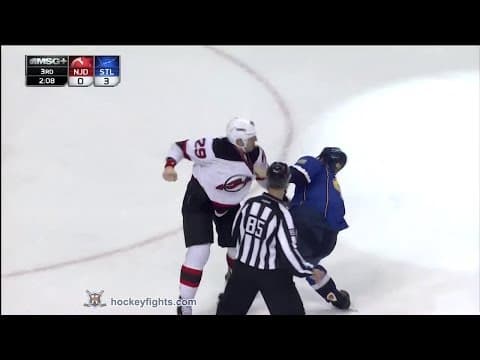 R. Clowe (NJD) vs. R. Polak (STL)