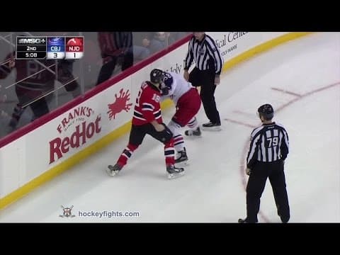 D. Savard (CBJ) vs. S. Bernier (NJD)