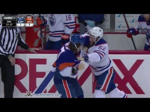 E. Gryba (EDM) vs. M. Martin (NYI)