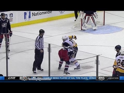 G. Wilson (PIT) vs. S. Harrington (CBJ)