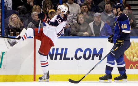 Blues, Jackets Clash Again