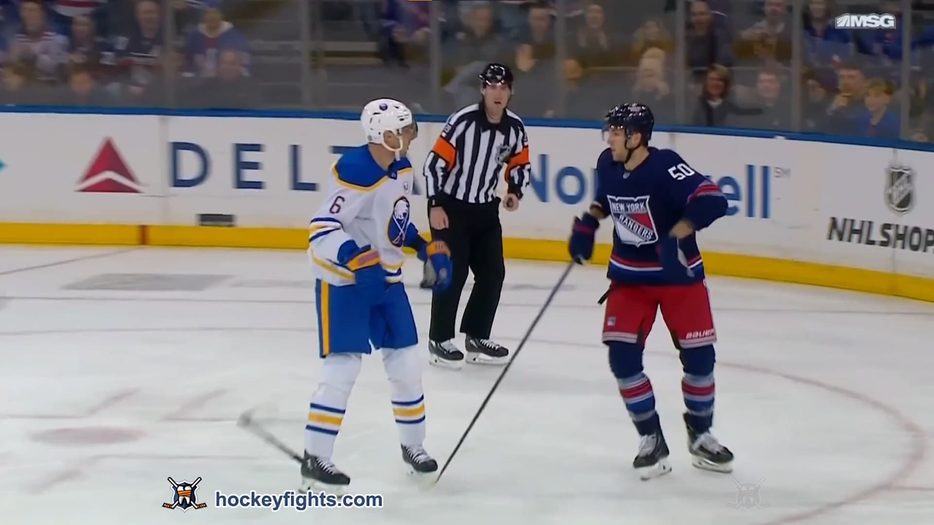 E. Johnson (BUF) vs. W. Cuylle (NYR)