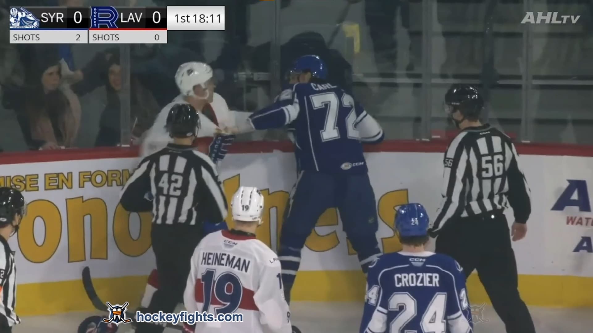 D. Carlile (SYR) vs. T. Bisson (LAV)
